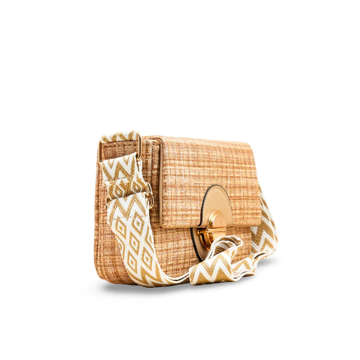 Khaki Casual Pouch For Women P97609