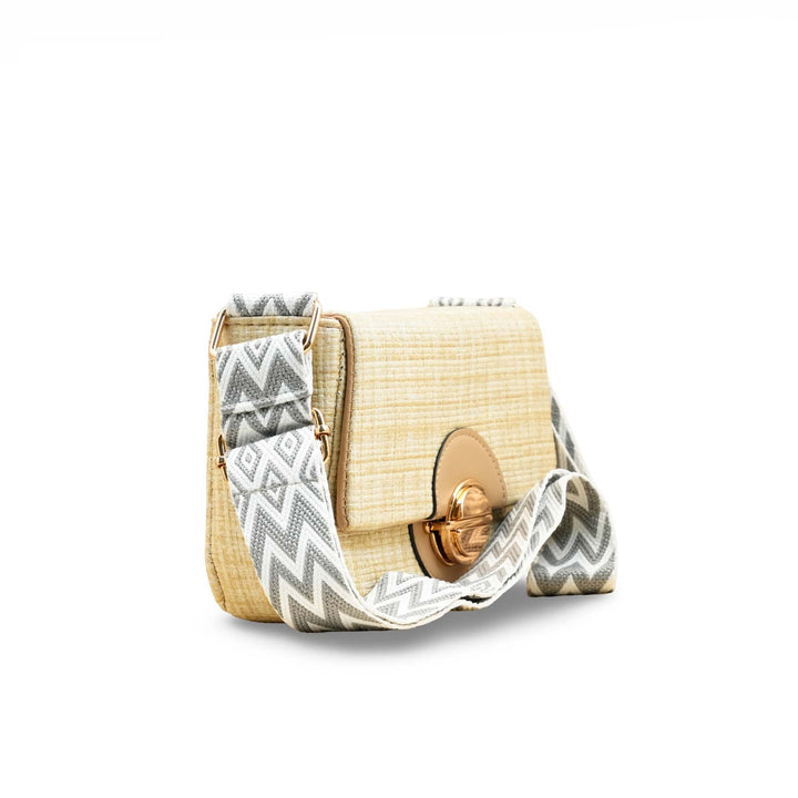 Beige Casual Pouch For Women P97609