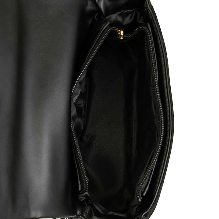 Black Casual Pouch For Women P97612