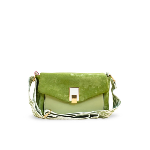 Green Casual Pouch For Women P97612