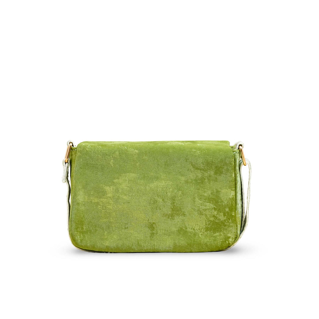 Green Casual Pouch For Women P97612
