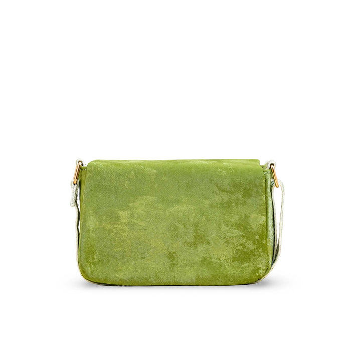 Green Casual Pouch For Women P97612