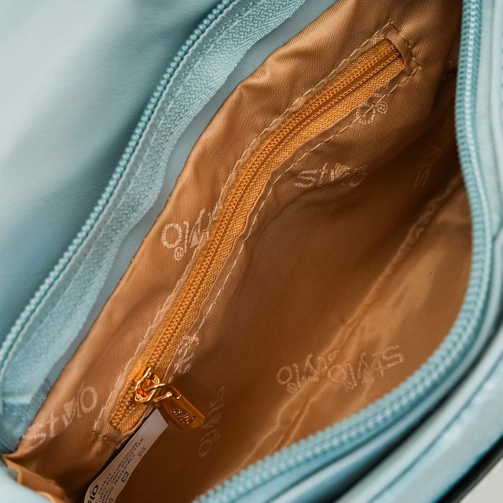 Blue Casual Pouch For Women P97612