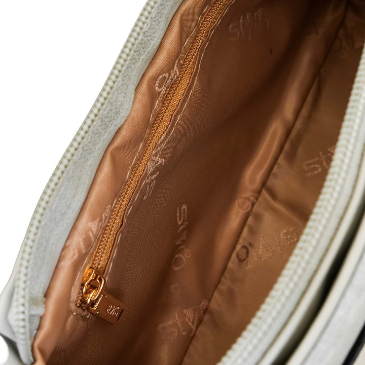 Silver Casual Pouch For Women P97612