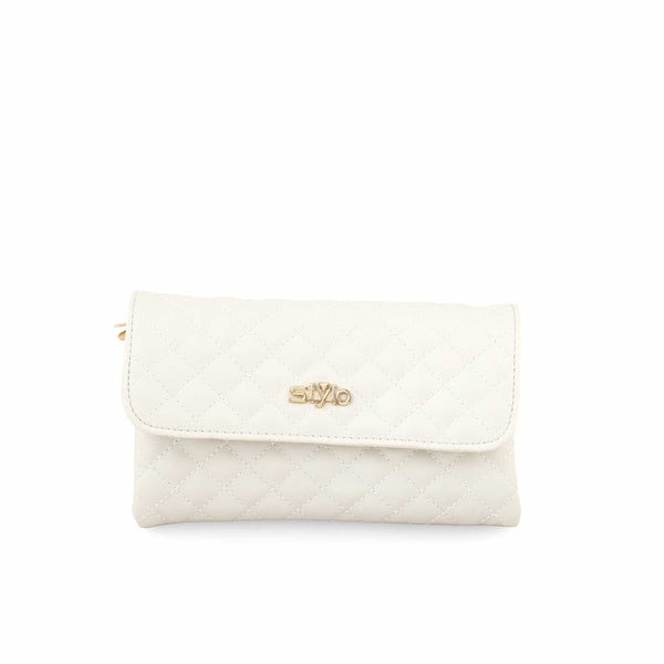 White Formal Pouch P97614