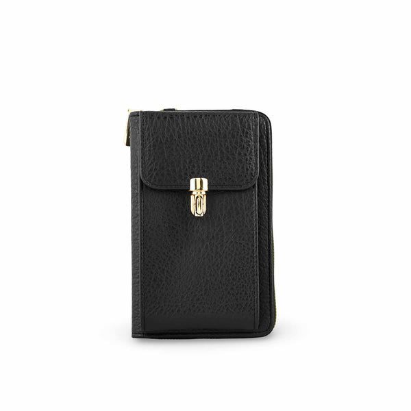 Black Casual Pouch P97615