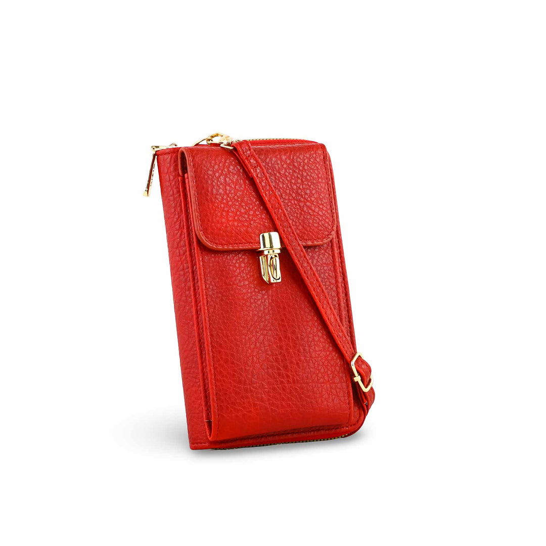 Red Casual Pouch P97615