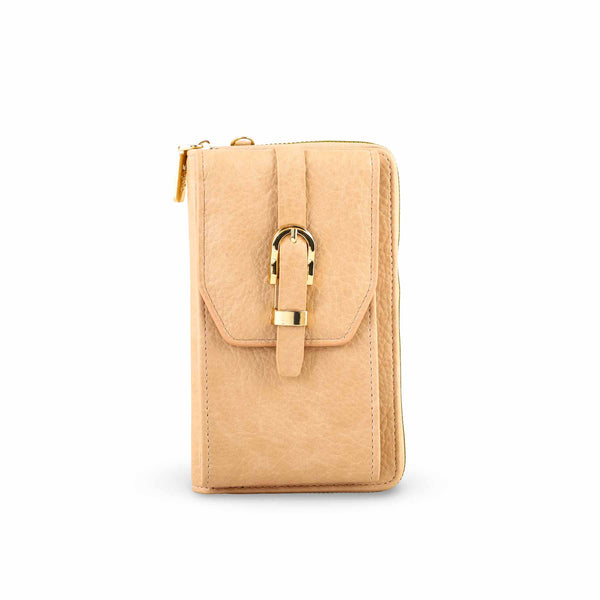 Beige Casual Pouch P97616