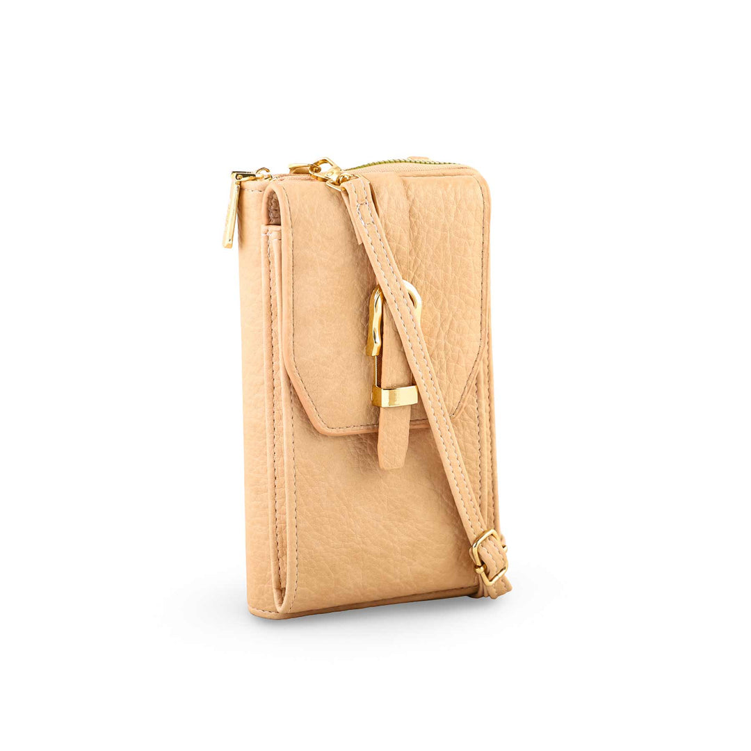 Beige Casual Pouch P97616