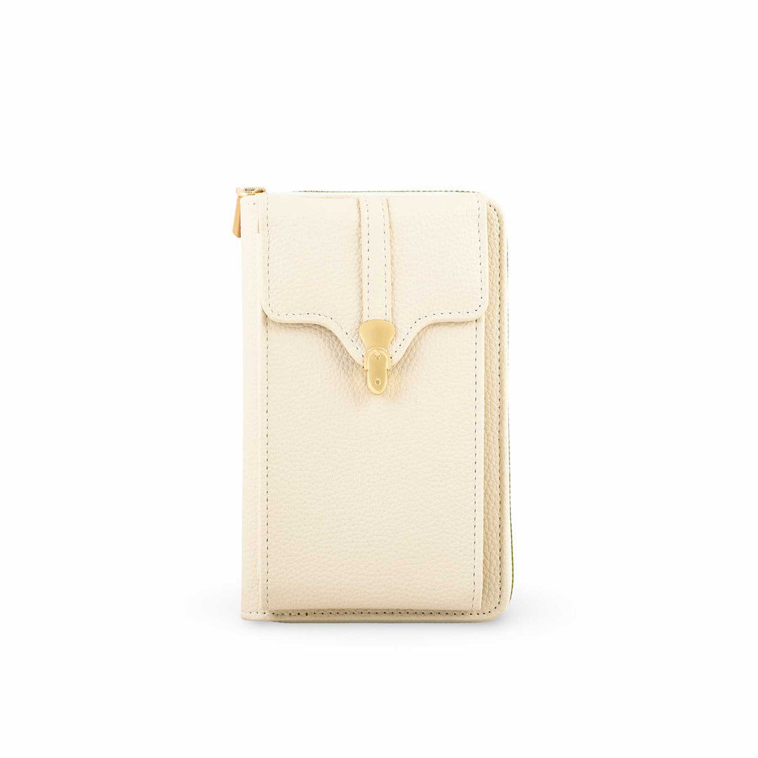 Beige Casual Pouch P97617