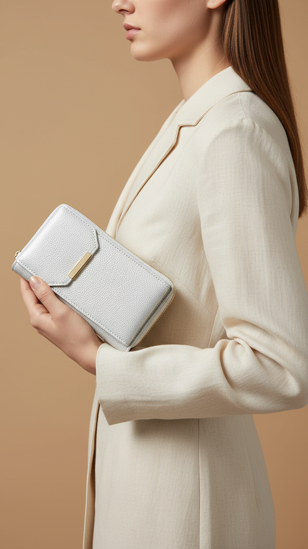 Silver Casual Pouch P97618