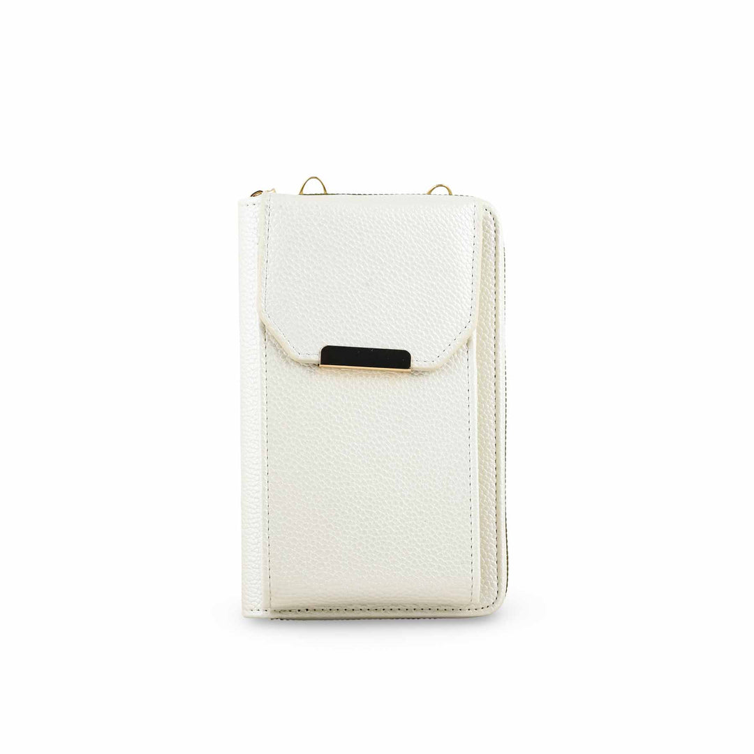 White Casual Pouch P97618