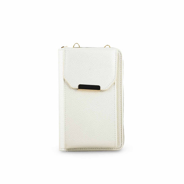 White Casual Pouch P97618