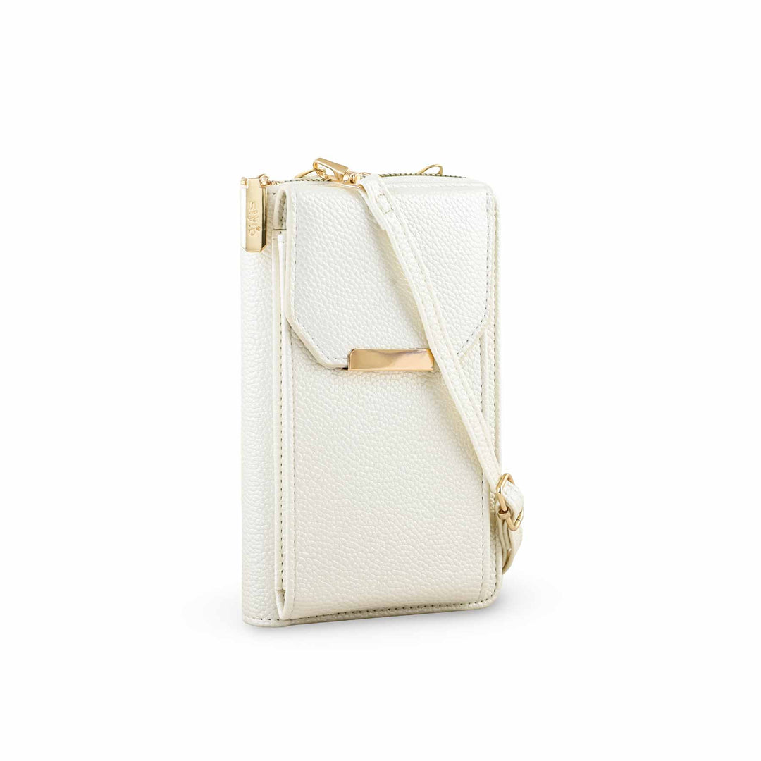 White Casual Pouch P97618