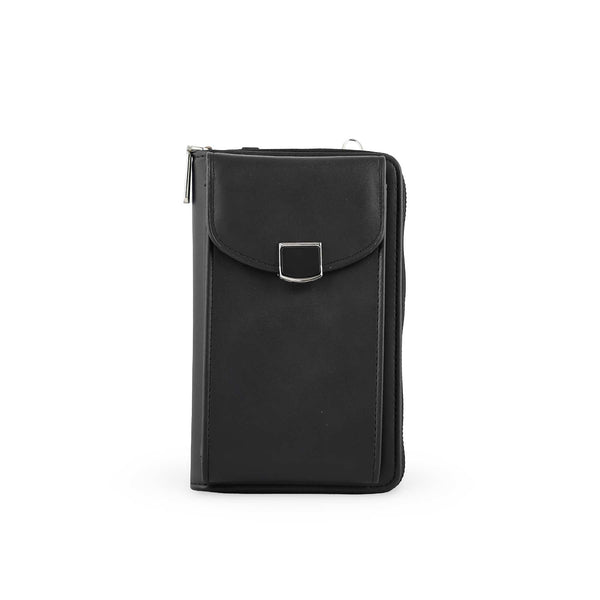 Black Casual Pouch P97619