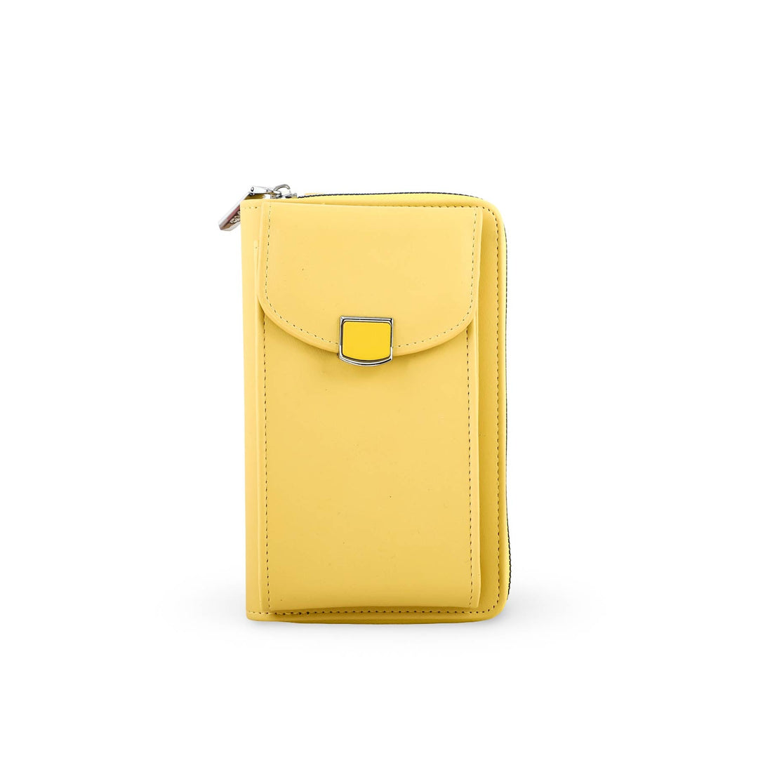 Yellow Casual Pouch P97619