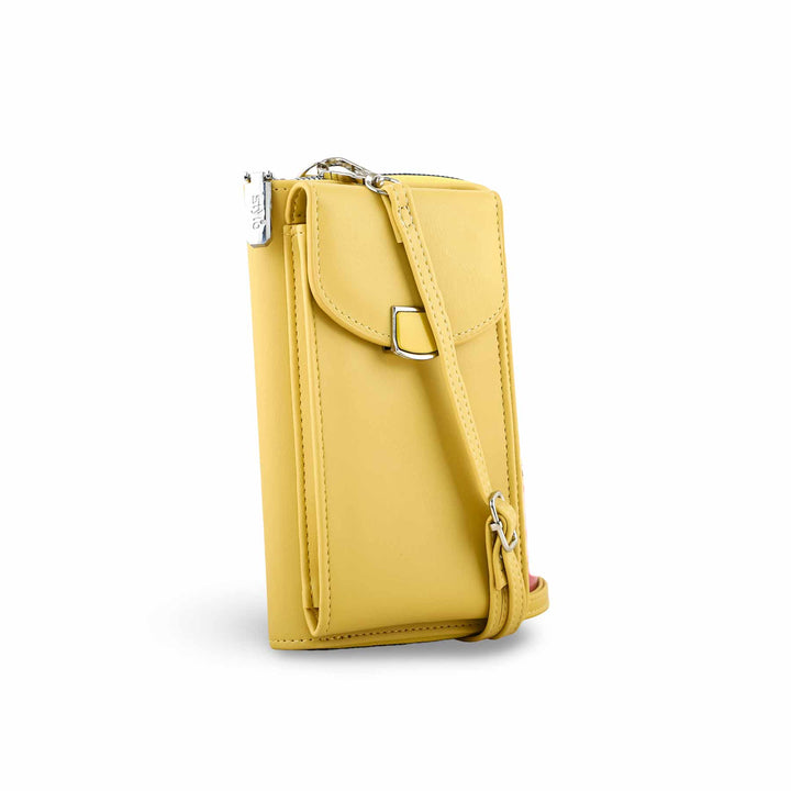 Yellow Casual Pouch P97619