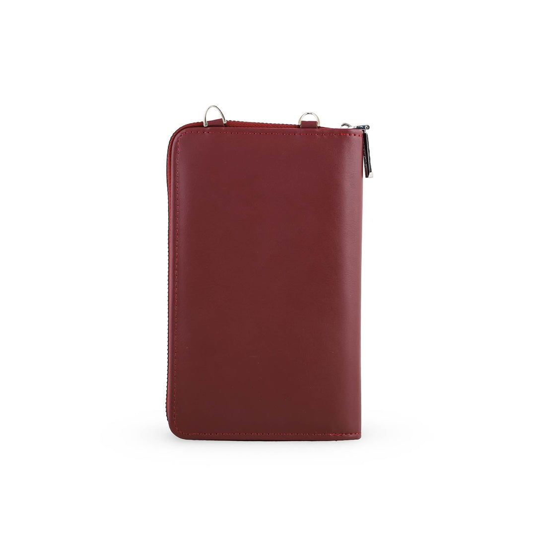 Red Casual Pouch For Women P97620