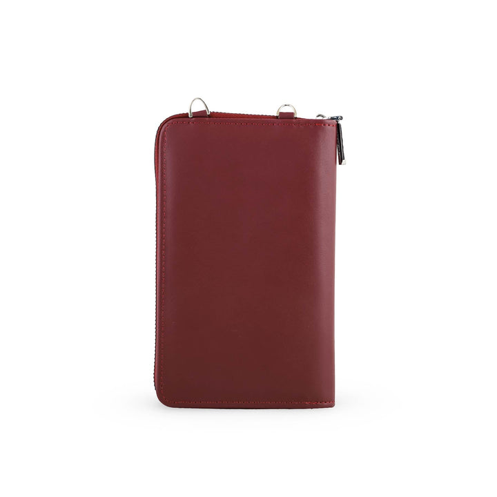 Red Casual Pouch For Women P97620