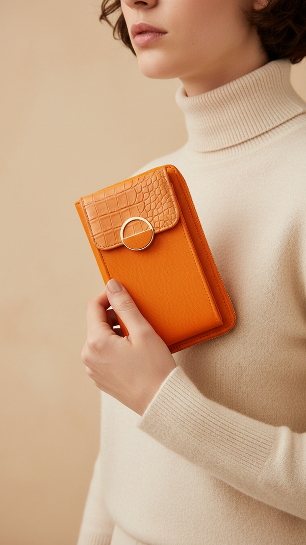 Orange Casual Pouch P97621