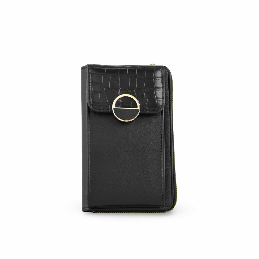 Black Casual Pouch P97621