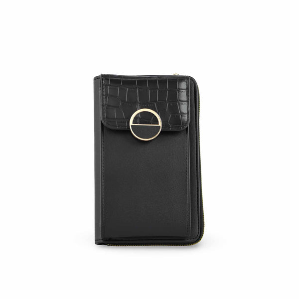 Black Casual Pouch P97621