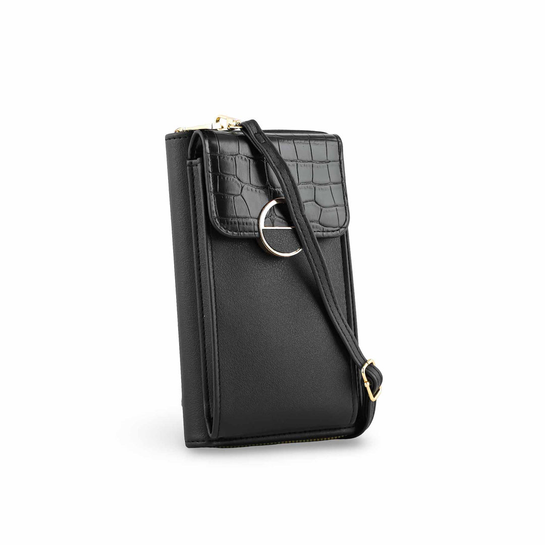 Black Casual Pouch P97621