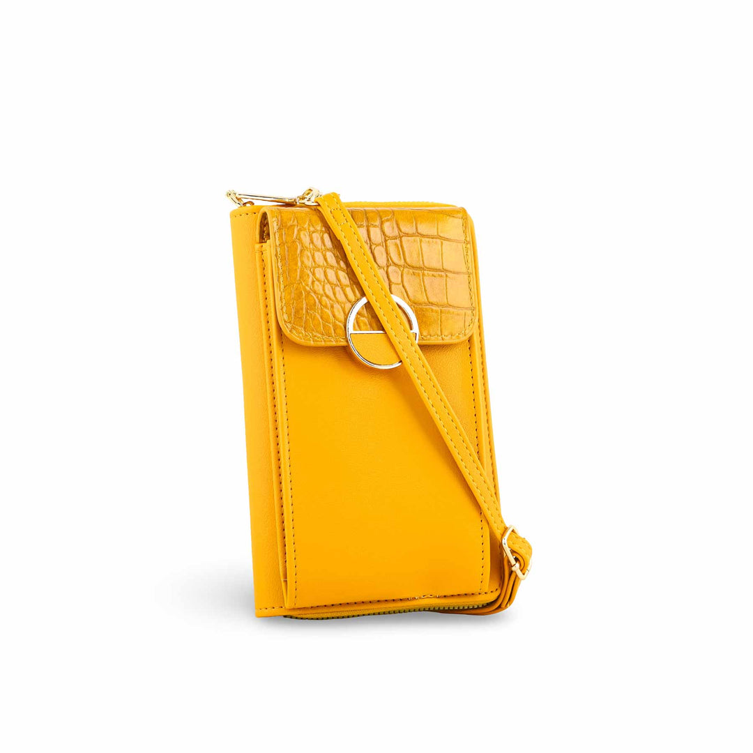 Yellow Casual Pouch P97621