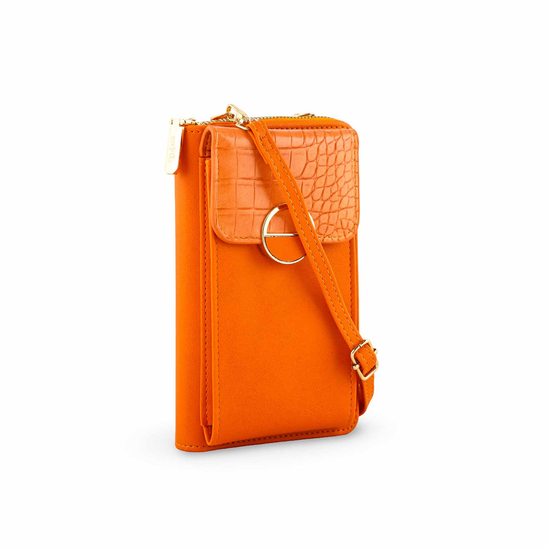 Orange Casual Pouch P97621