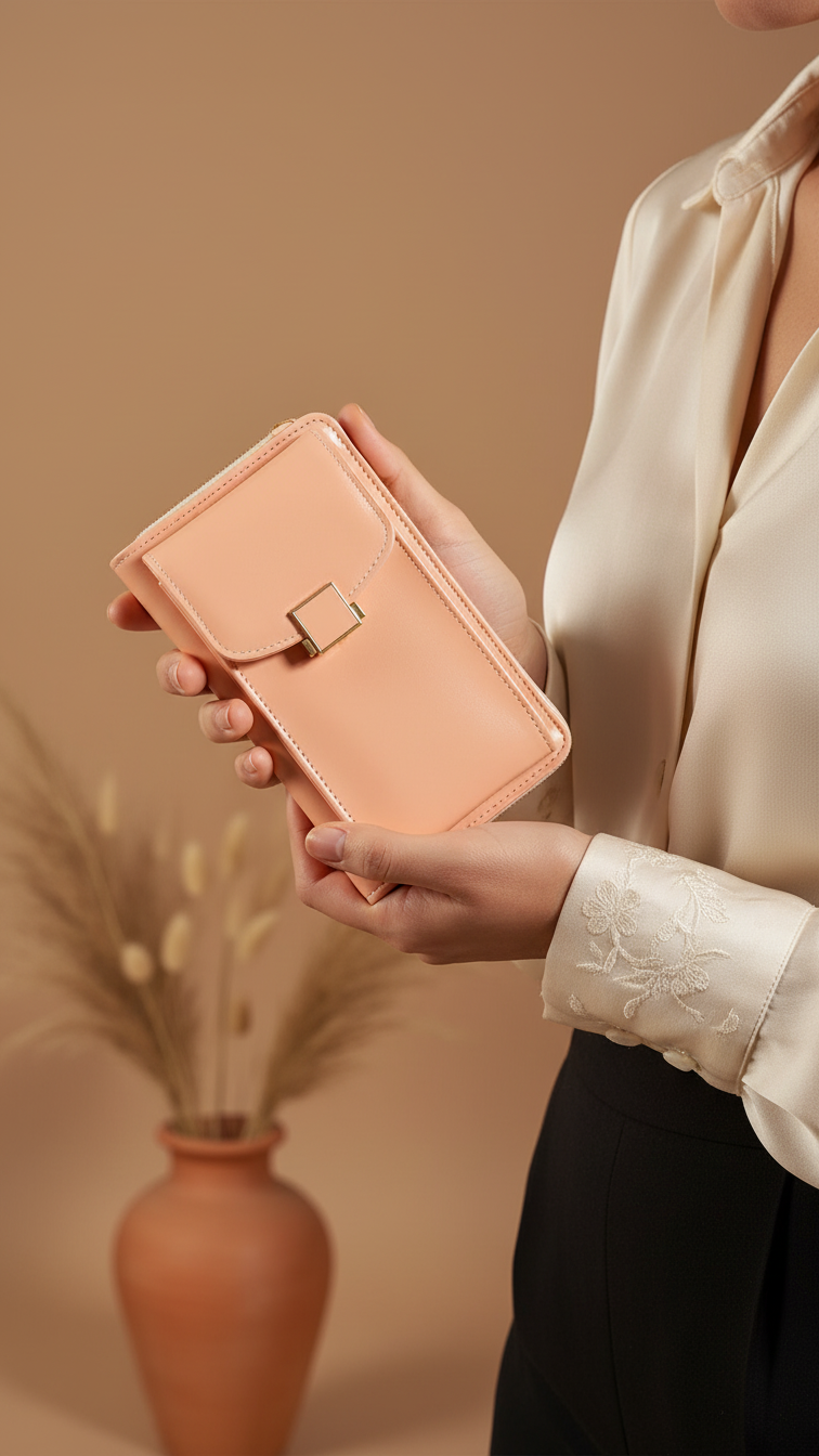Pink Casual Pouch P97631