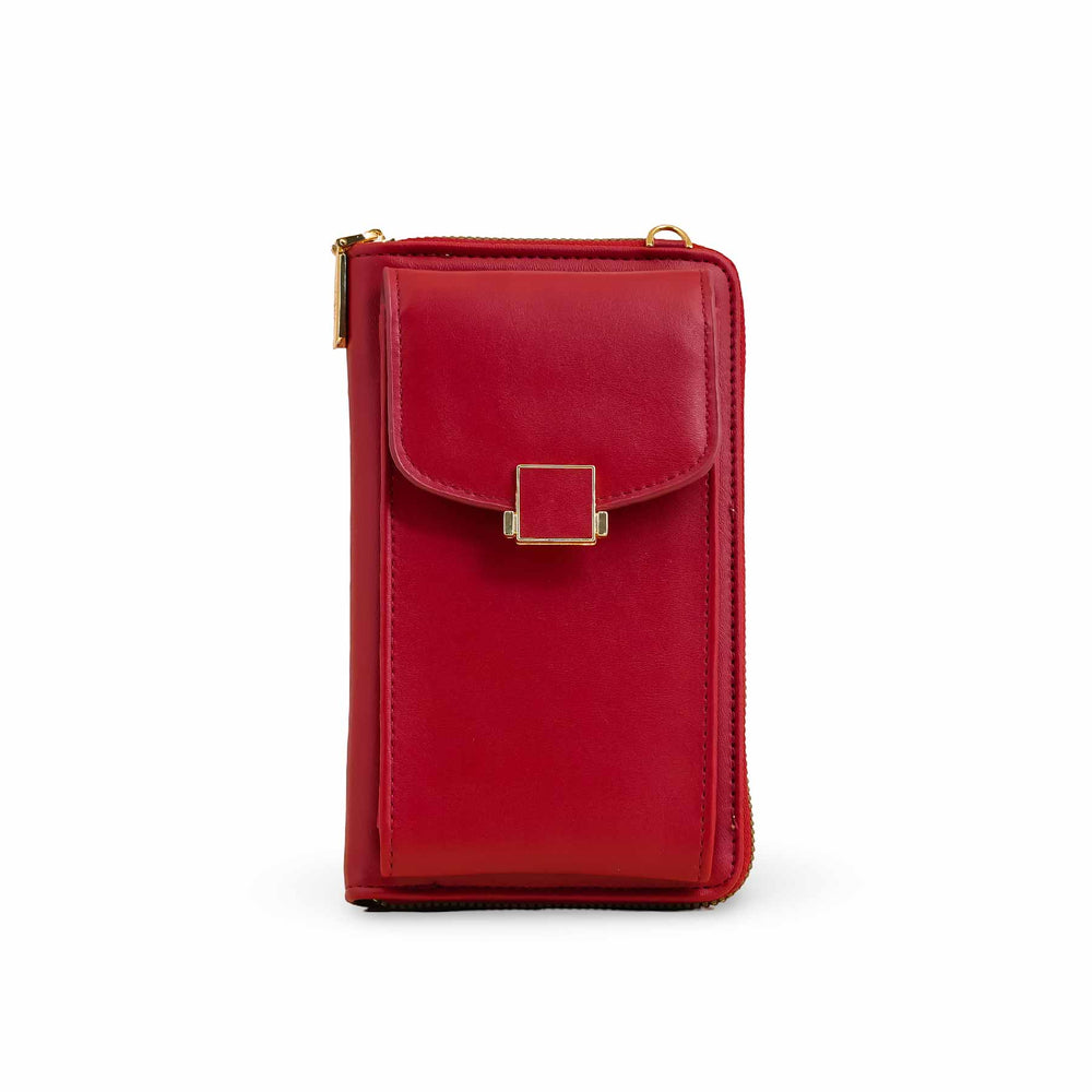 Maroon Casual Pouch P97631