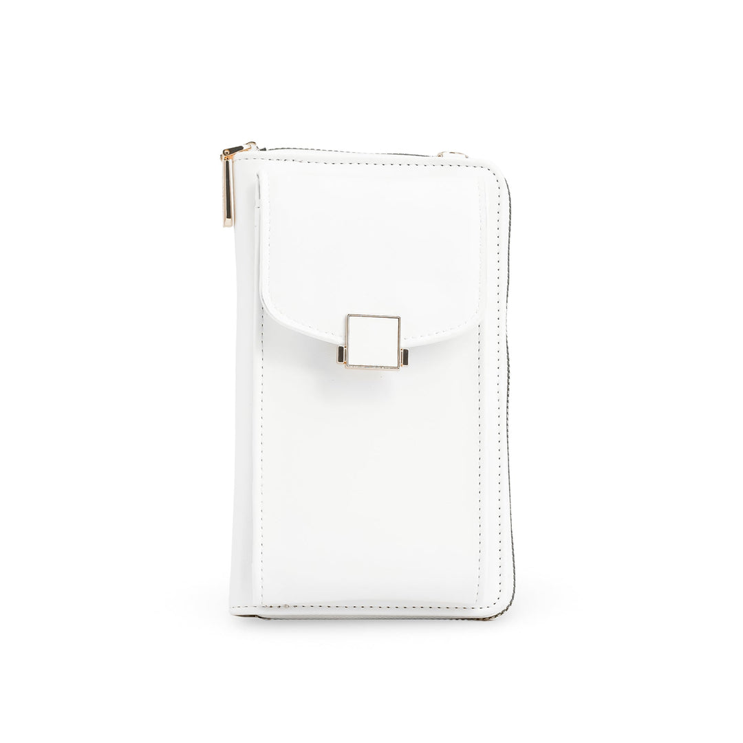 White Casual Pouch P97631
