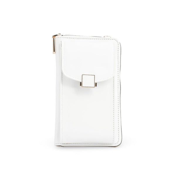 White Casual Pouch P97631