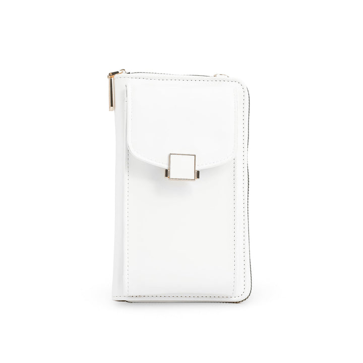White Casual Pouch P97631