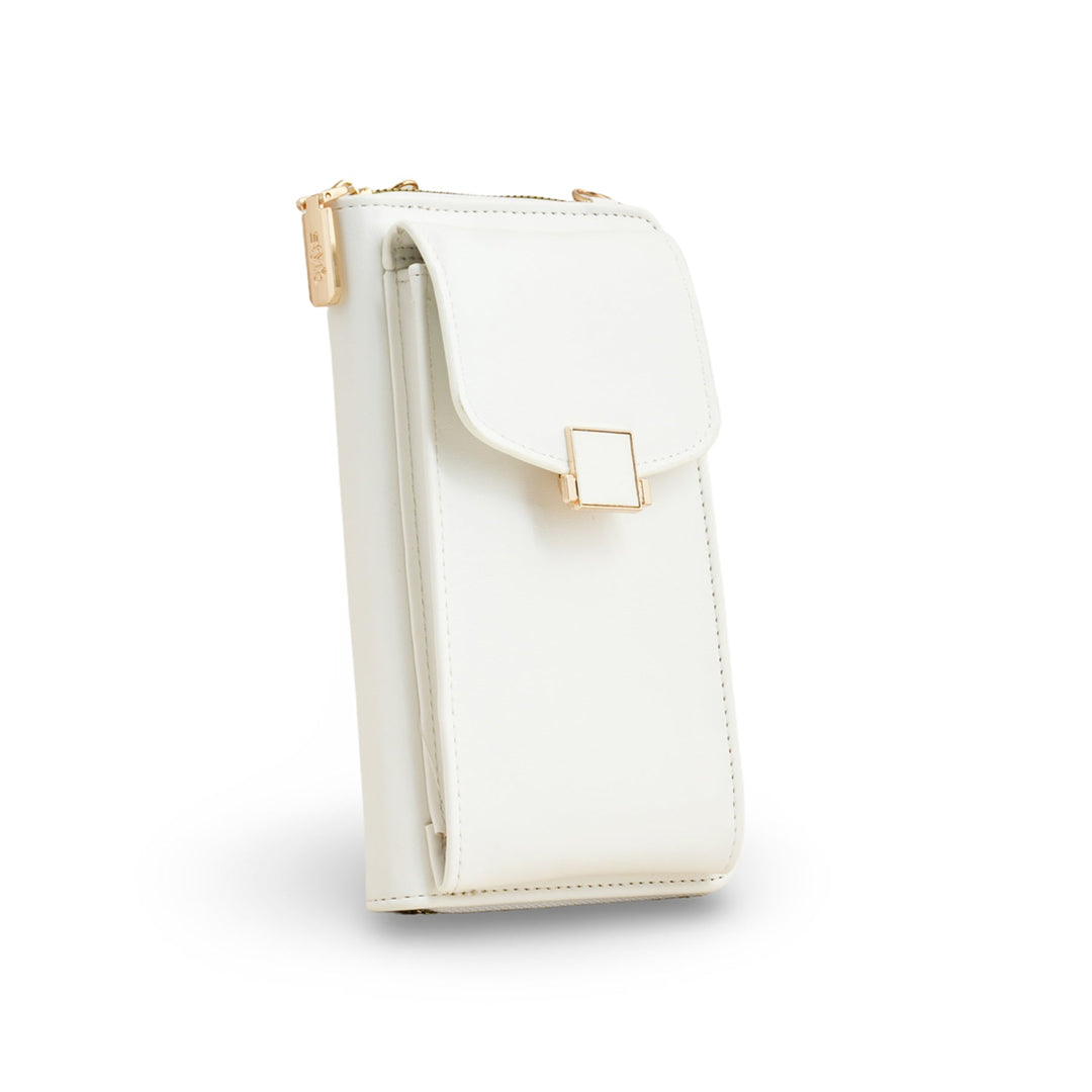 White Casual Pouch P97631