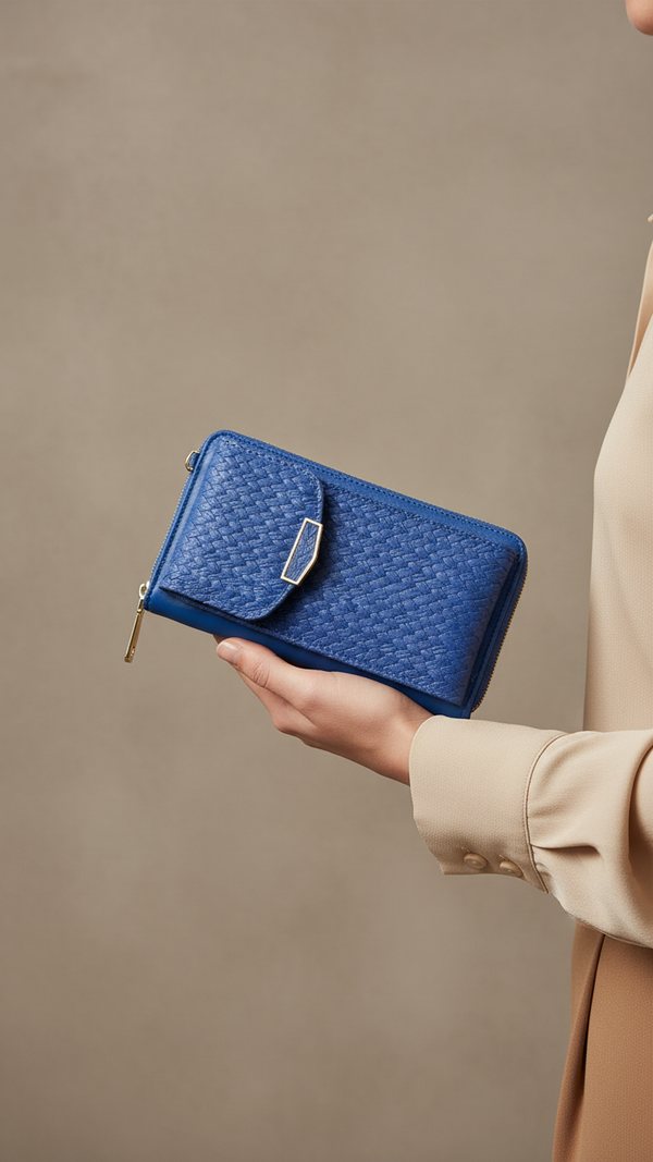 Blue Casual Pouch P97632