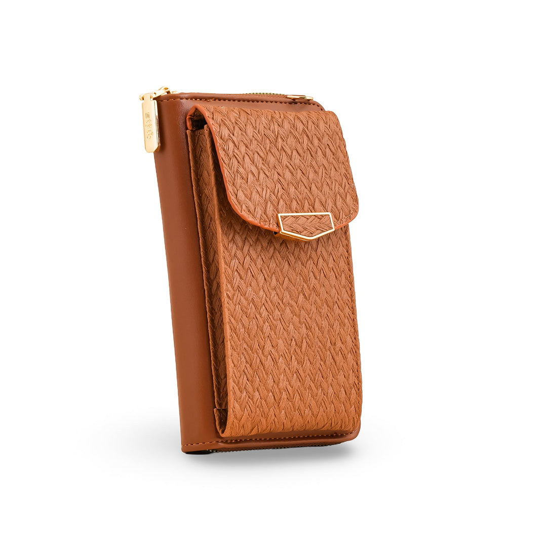 Brown Casual Pouch P97632