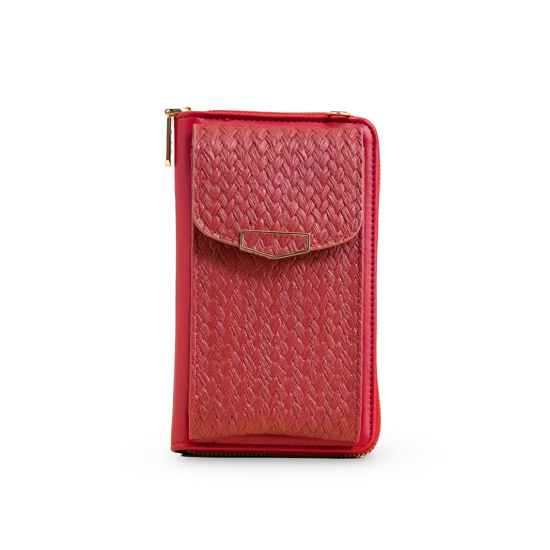 Maroon Casual Pouch P97632