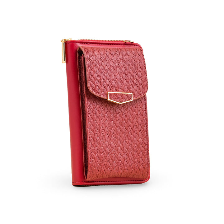 Maroon Casual Pouch P97632