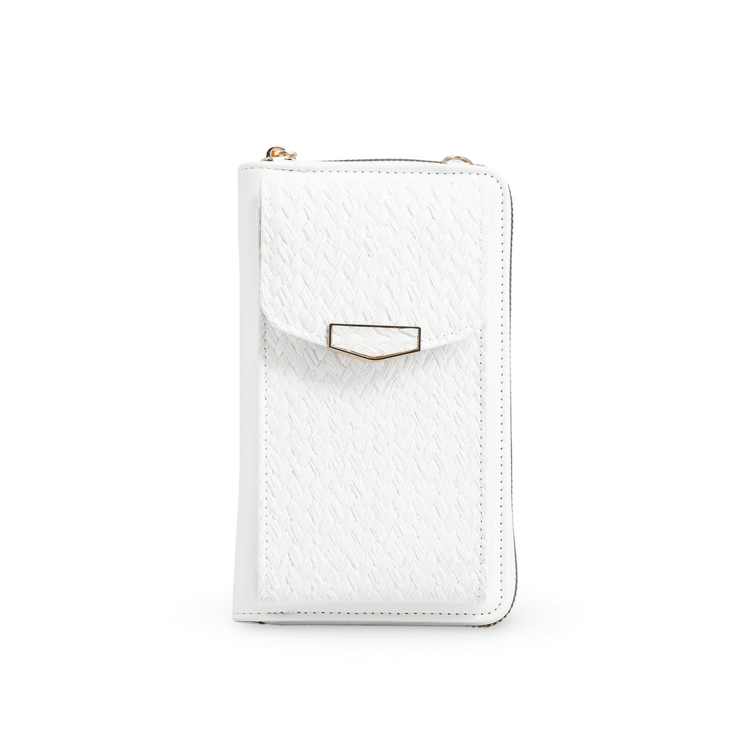 White Casual Pouch P97632