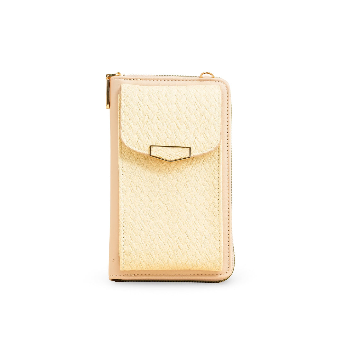 Beige Casual Pouch P97632