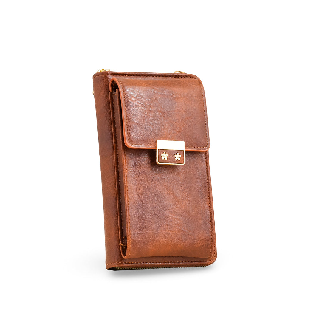 Brown Casual Pouch P97633