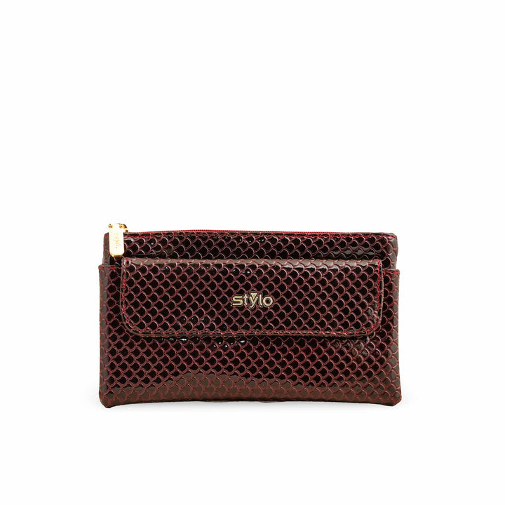 Burgundy Casual Pouch P97635