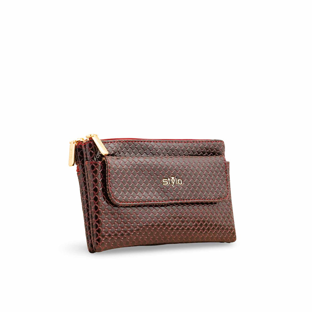 Burgundy Casual Pouch P97635