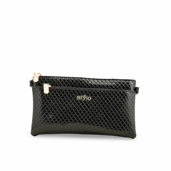 Black Casual Pouch P97636