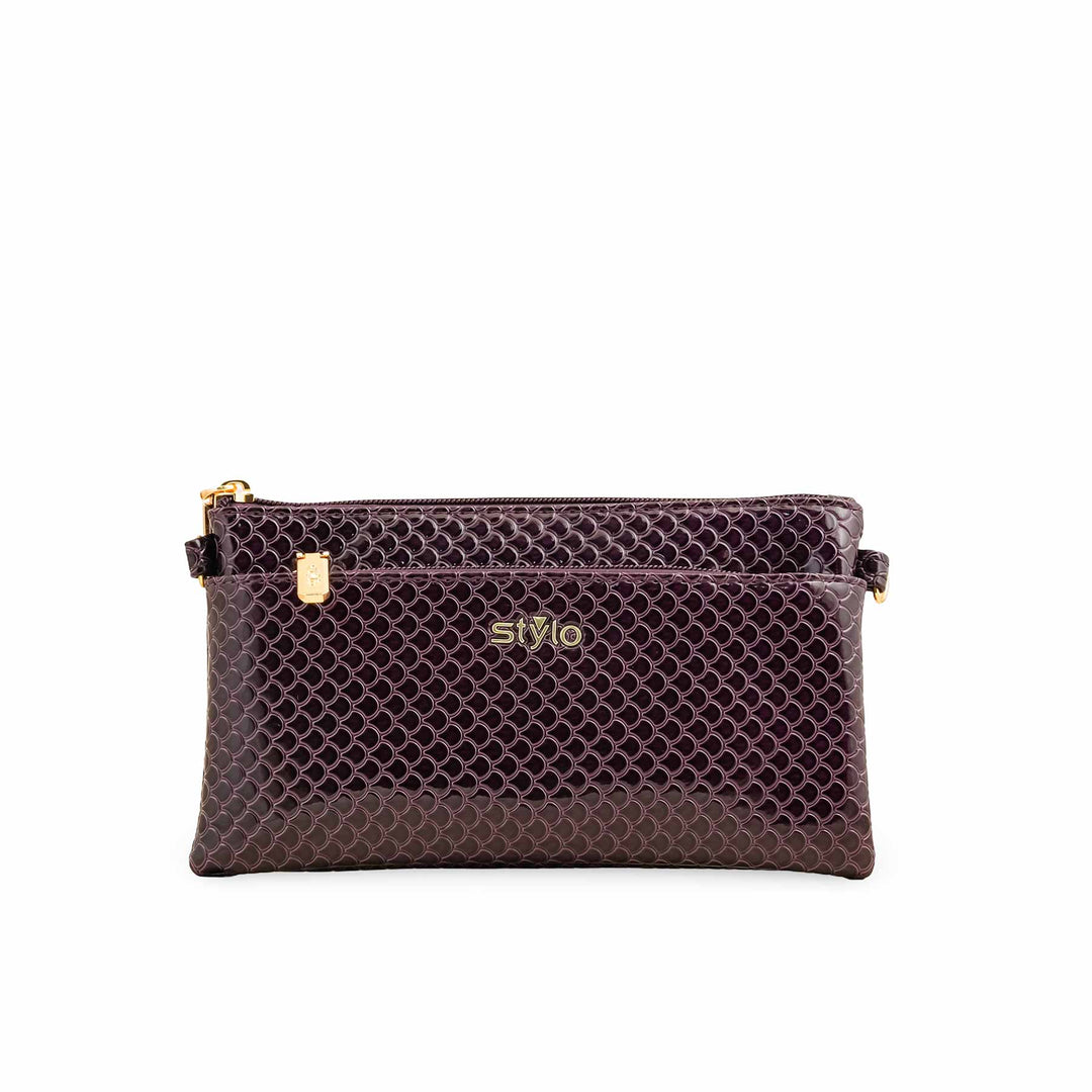 Purple Casual Pouch P97636