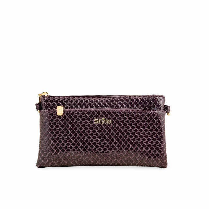 Purple Casual Pouch P97636