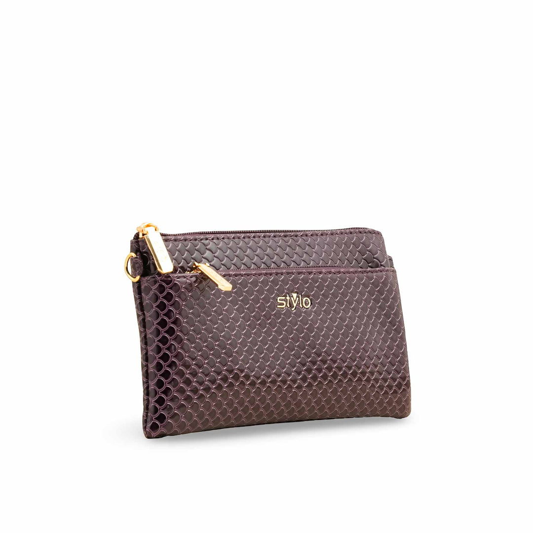Purple Casual Pouch P97636