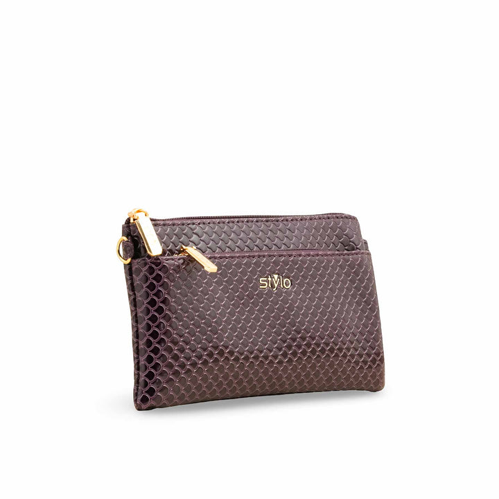 Purple Casual Pouch P97636