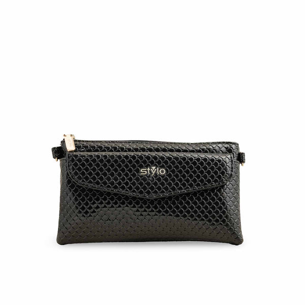 Black Casual Pouch P97637
